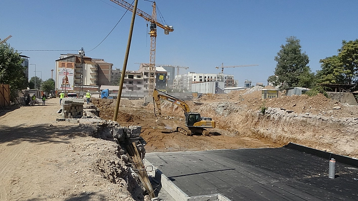 Malatya'da şantiyede iş kazası: 1 yaralı