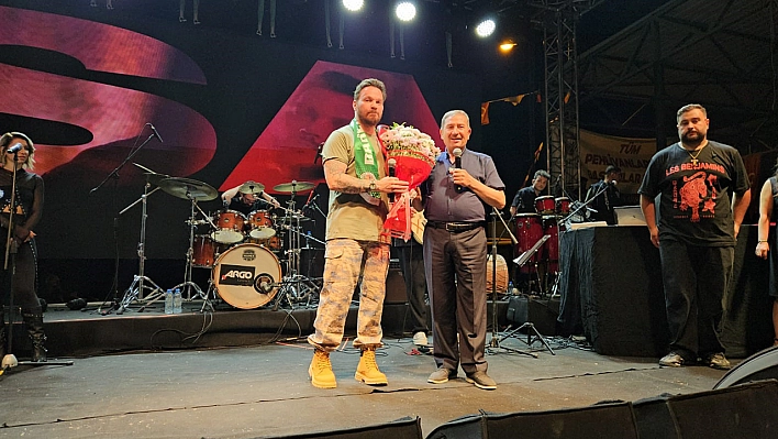 Malatya'da Sinan Akçıl izdihamı