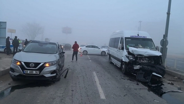 Malatya'da sis kazalara neden oluyor