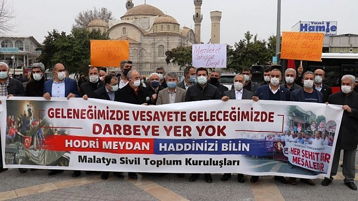 Malatya'da STK'lardan amirallerin bildirisine ortak tepki