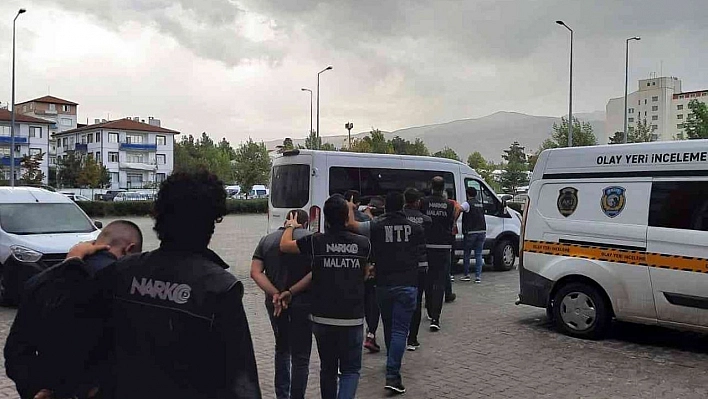 Malatya'da torbacılara yönelik operasyon: 5 tutuklama