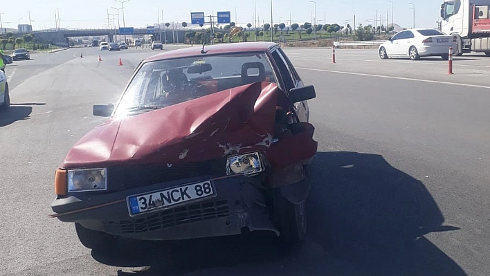 Malatya'da trafik kazası: 2 yaralı