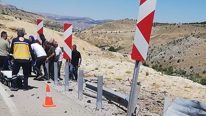 Malatya'da trafik kazası can aldı: 1 ölü, 2 yaralı