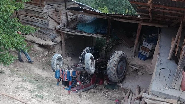 Malatya'da traktör kazası: 1 yaralı