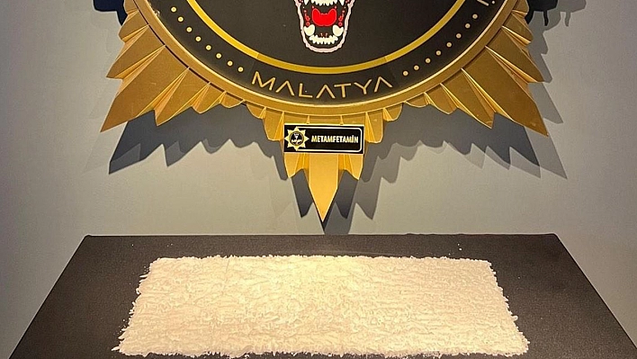 Malatya'da uyuşturucu operasyonu: 1 gözaltı