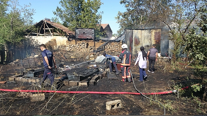 Yangın Sonrası Meydana Gelen Patlama Paniğe Neden Oldu