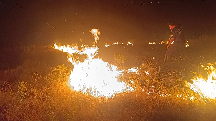 Malatya'da yangın!