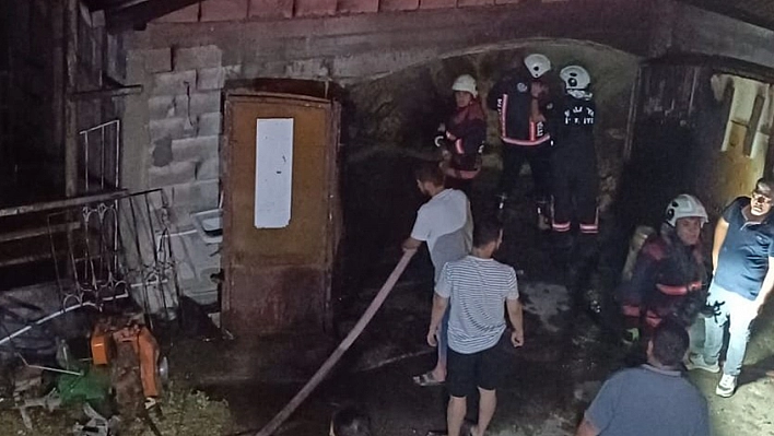Malatya'da yangın