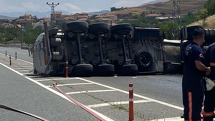 Malatya-Elazığ Karayolunda Facianın Eşiğinden Dönüldü