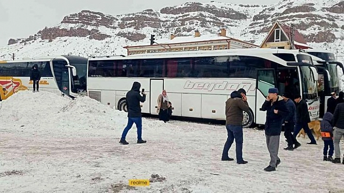 Malatya-Kayseri yolu ulaşıma kapatıldı