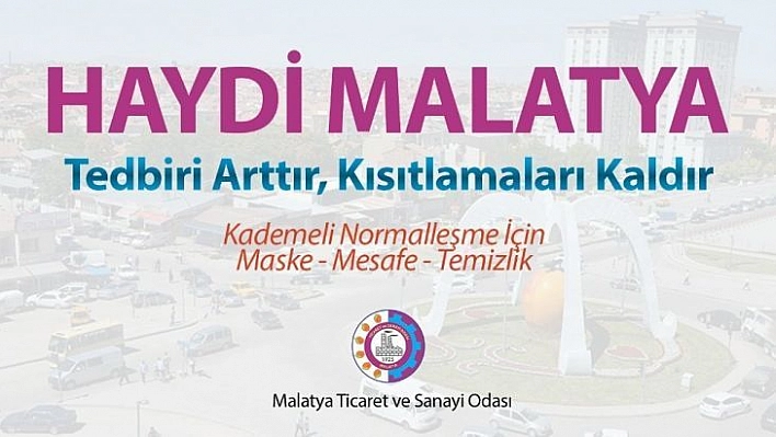 Malatya TSO'dan normalleşme çağrısı