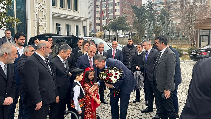 MEB Bakanı Prof. Dr. Yusuf Tekin Elazığ'da