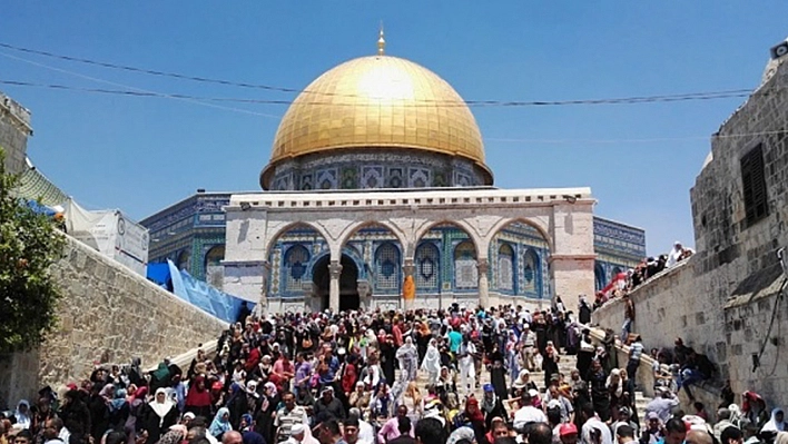 Mescidi Aksa'da gerginlik yaşandı