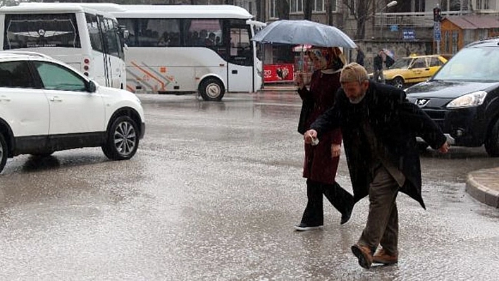 Meteoroloji'den Elazığ için Kuvvetli Yağış Uyarısı