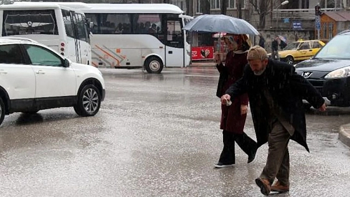 Meteoroloji'den Elazığ için Kuvvetli Yağış Uyarısı