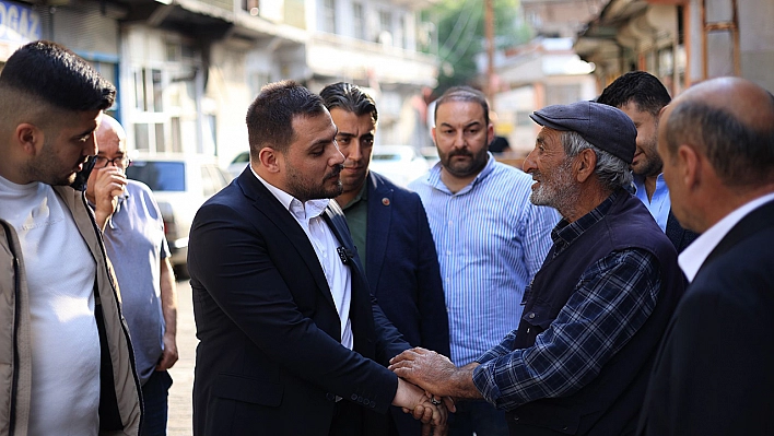 MHP Elazığ il başkanı Yunus Bal Maden ilçesini ziyaret etti