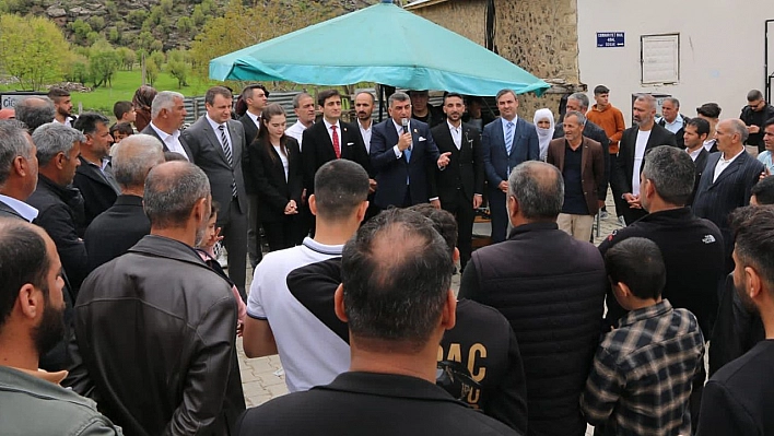 Milletvekili Erol'a Arıcak ve Alacakaya'da Yoğun İlgi