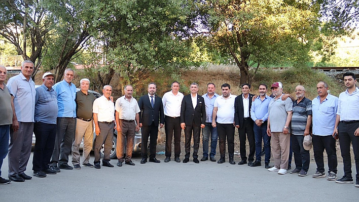 Milletvekili Erol, Bermaz Bölgesi'nde muhtar ve vatandaşlarla bir araya geldi