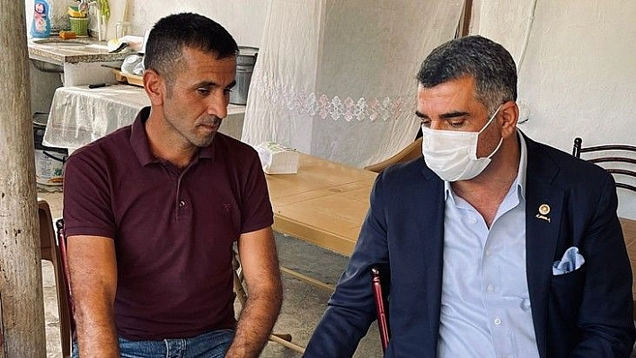 Milletvekili Erol'dan Nupelda ve Ayaz'ın Ailesine Ziyaret