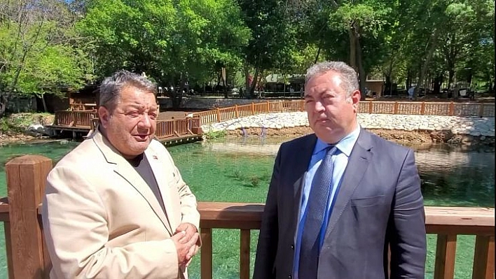 Milletvekili Fendoğlu, Turgut Özal Tabiat Parkını inceledi