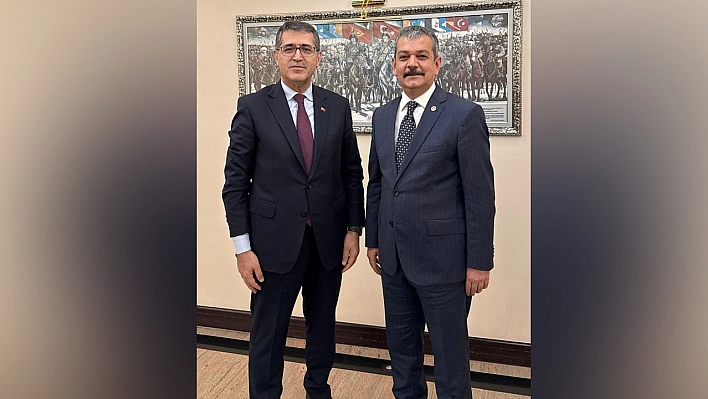 Milletvekili Keleş, Cumhurbaşkanlığı Strateji ve Bütçe Başkanlığı'nda Elazığ yatırımlarını görüştü