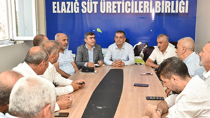 Milletvekili Keleş Elazığ Üreticiler Birliği Başkanlarıyla Bir Araya Geldi