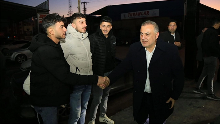 Milletvekili Metin Bulut, Sanayi Sitesinde Gençlerle Bir Araya Geldi