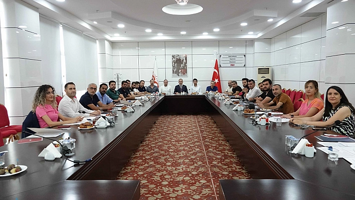 Mimarlar ve Mühendisler Elazığ TSO'da Bir Araya Geldi