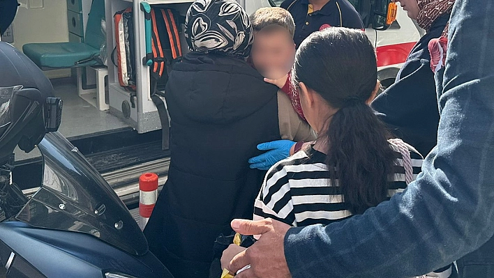 Motosikletin çarptığı çocuk yaralandı