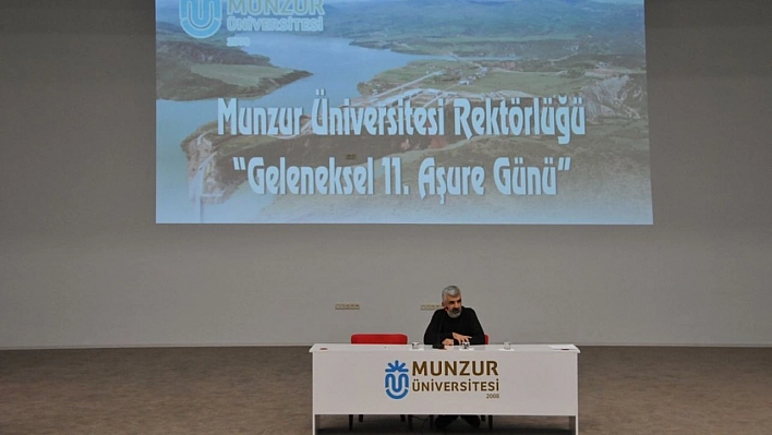 Munzur Üniversitesi'nde geleneksel Aşure Günü etkinliği