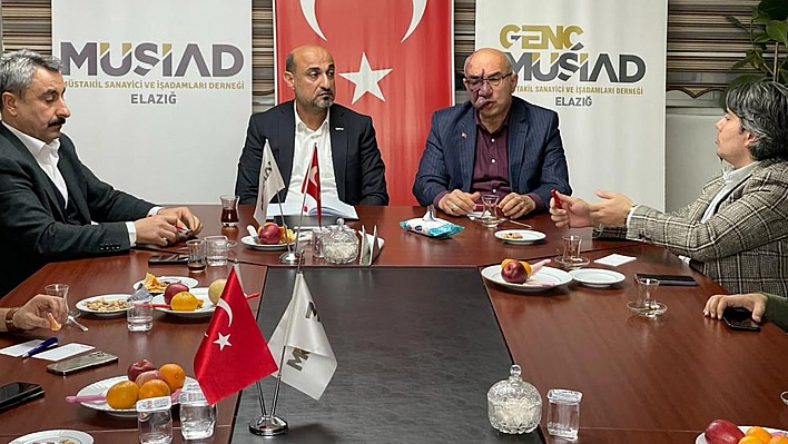 MÜSİAD'da Gündem Elazığ Teknova OSB Çalışmaları