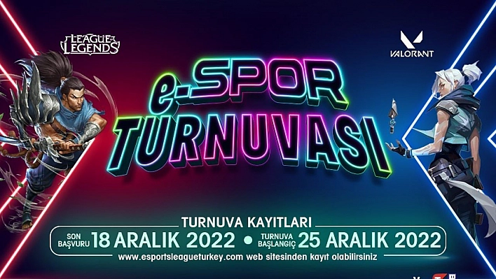 Ödüllü e-spor turnuvasında başvurular uzatıldı