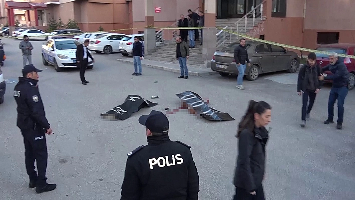 Önce kadını öldürdü sonra intihar etti