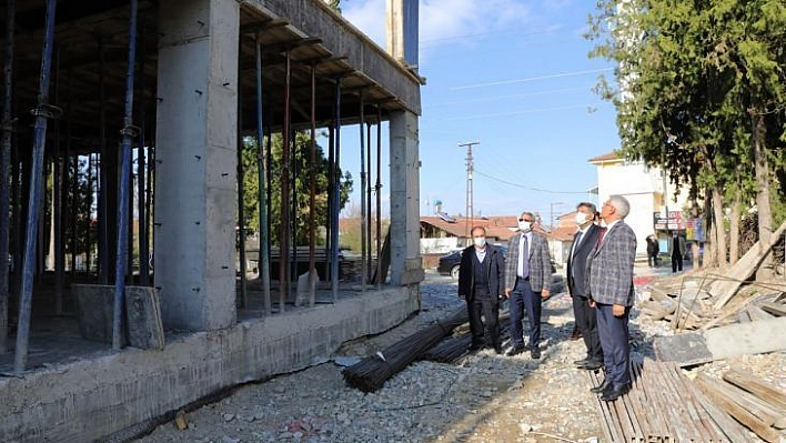 Orduzu gençlik merkezinde inşaat çalışmaları yeniden başladı