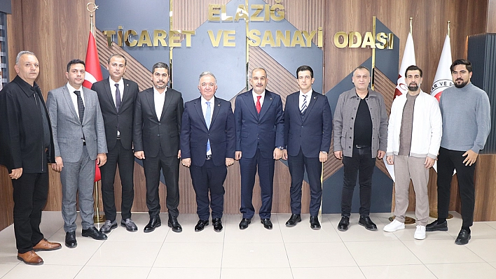 Osmaniye TSO heyetinden Elazığ TSO'ya ziyaret