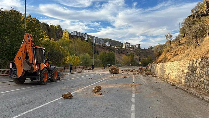 Ovacık yolunda güvenlik çalışmaları başladı