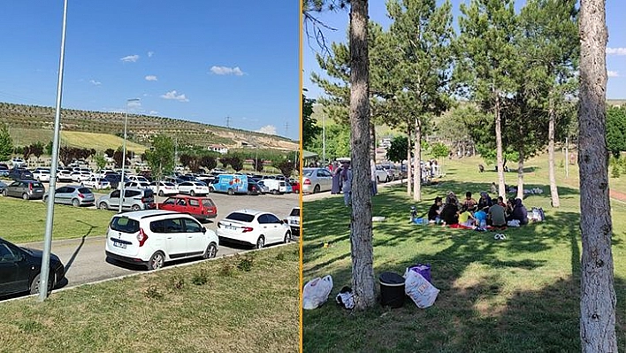 Piknik ve Mesire Alanları'nda Yoğunluk Yaşandı