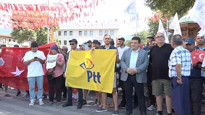 PTT İşçileri İsyan Etti