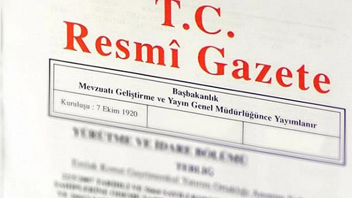 Resmi Gazete'de Yayımlandı: Elazığ Dahil 11 ilde O Meslek Gruplarına Destek Ödemesi Yapılacak