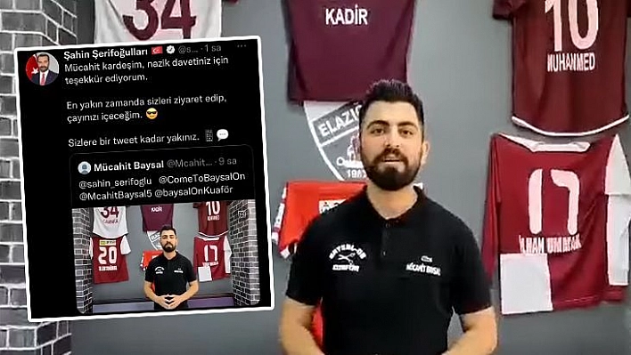 Şahin başkan, Elazığspor taraftarı kuaföre kayıtsız kalmadı