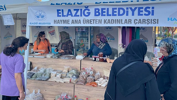 Salçalı Köfte Festivalinde Hayme Ana Standına Yoğun İlgi Gösterildi