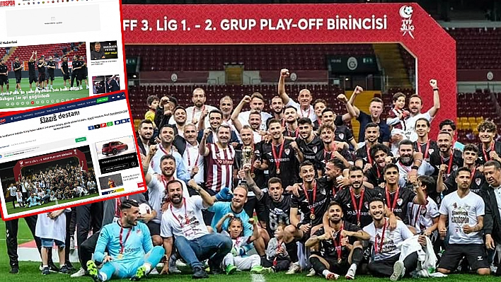 Şampiyon Elazığspor Türkiye'de Gündem!