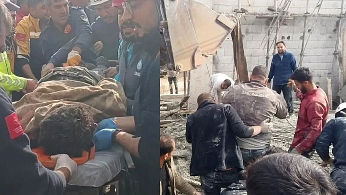 Şanlıurfa'da inşaatta göçük: 2 işçi hayatını kaybetti