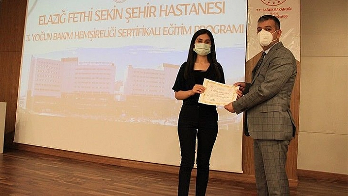 Şehir Hastanesi 3.'Yoğun Bakım Hemşireliği Sertifikalı Eğitim' Programı Tamamlandı