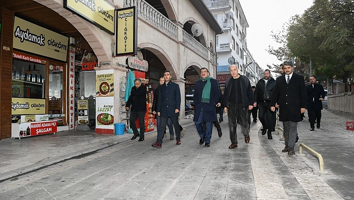 Şire pazarında çalışmalar büyük oranda tamamlandı