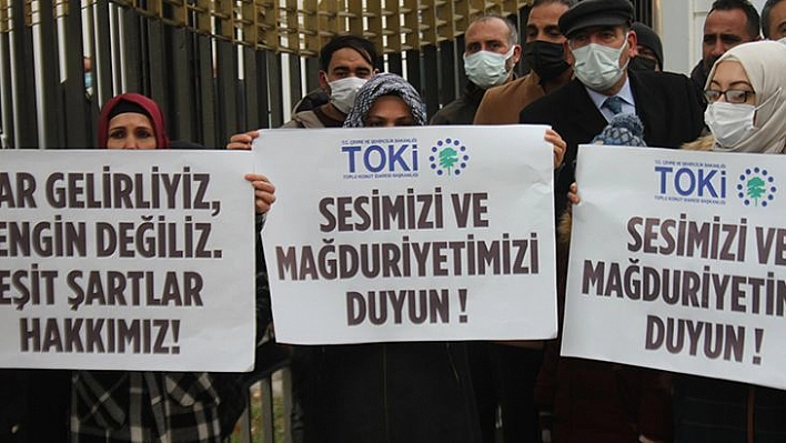 Sosyal Konut Mağdurlarından Yetkililere Çağrı: 'Mağduriyetimizi Giderin!'