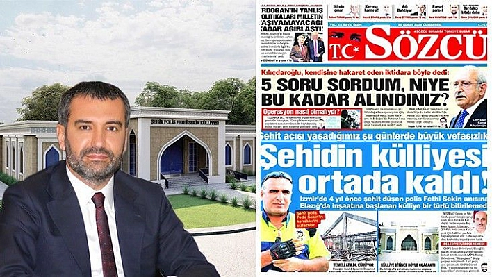 Sözcü'nün Şehit İstismarı
