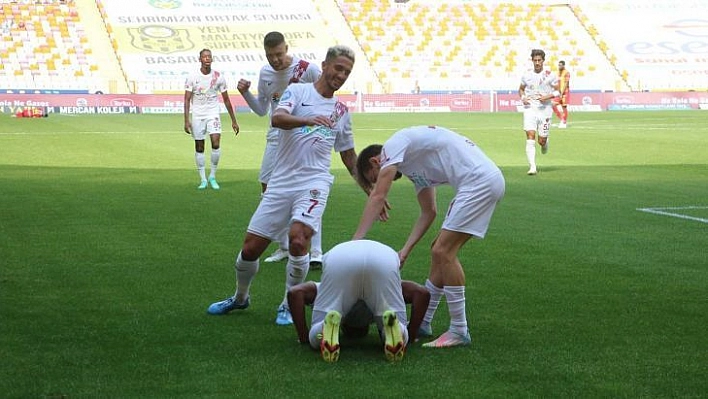 Süper Lig: Yeni Malatyaspor: 0 - Hatayspor: 1 (İlk yarı)