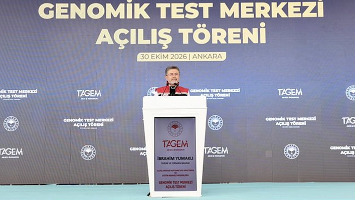 Tagem Lalahan Genomik Test Merkezi hizmete açıldı