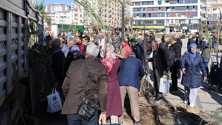 Tam 23 bin adet! Elazığ'da ücretsiz dağıtıldı!